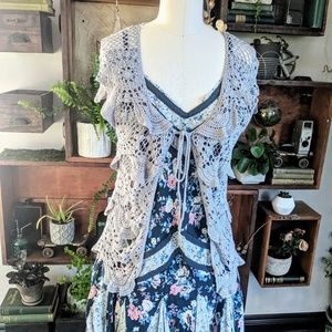 Crotched Doily Vest